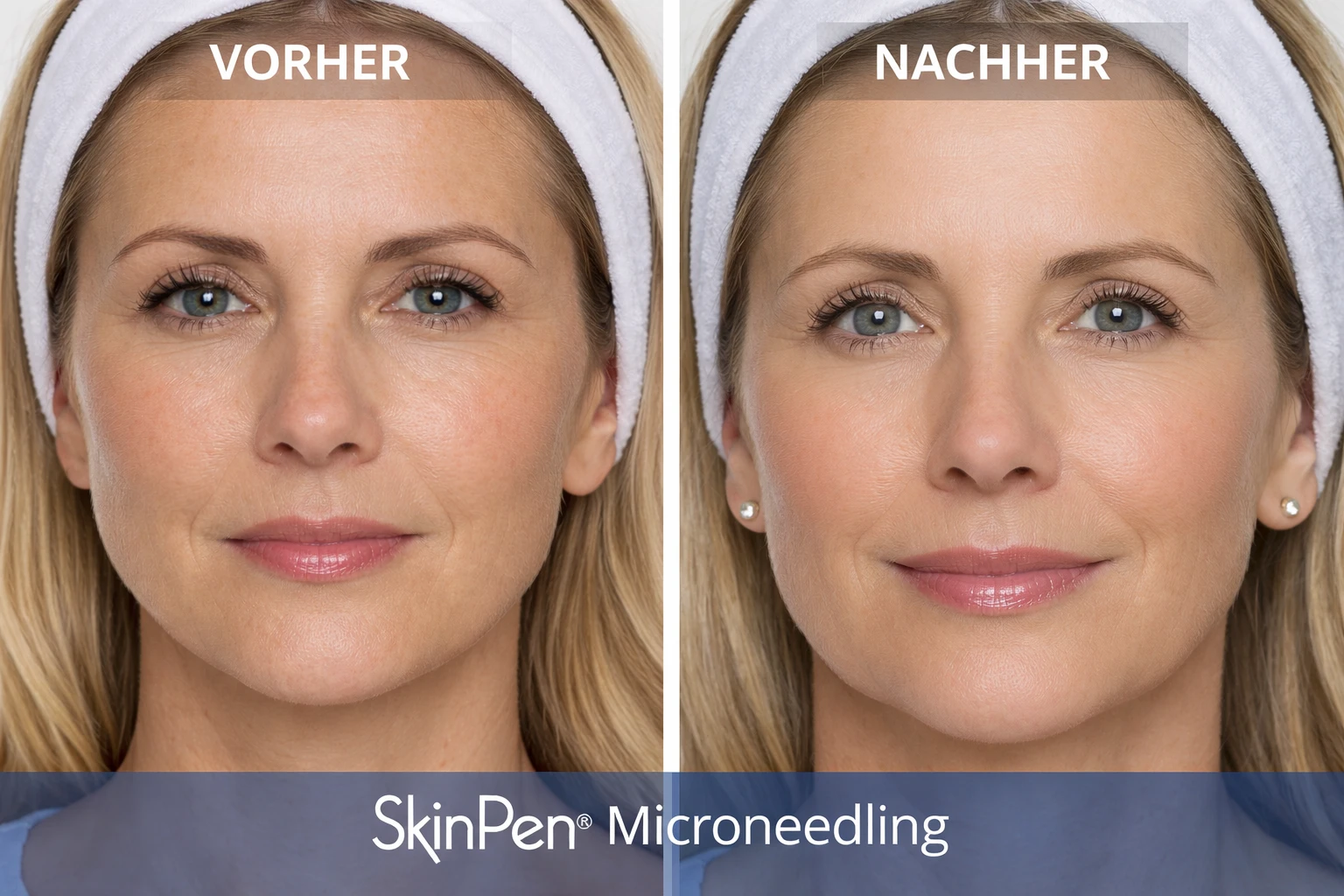 SkinPen vorher und nachher, ein Microneedeling mit Frau Dr. Adamskaya, ästhetische Chirurgie